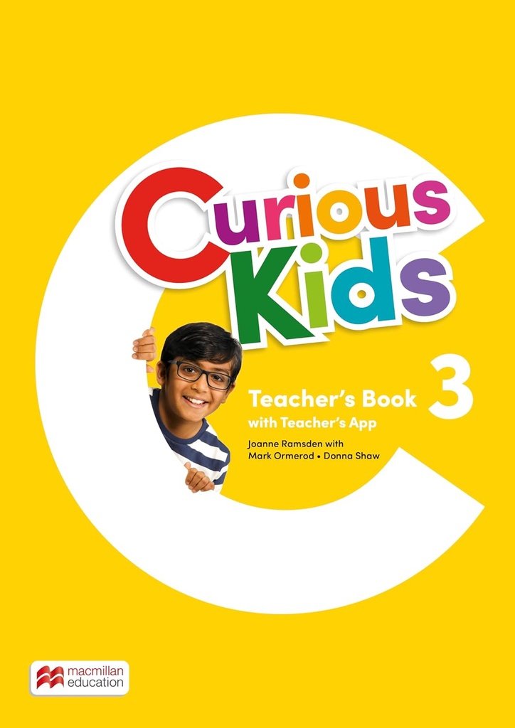 CURIOUS KIDS 3 TEACHER'S BOOK+TEACHER'S APP