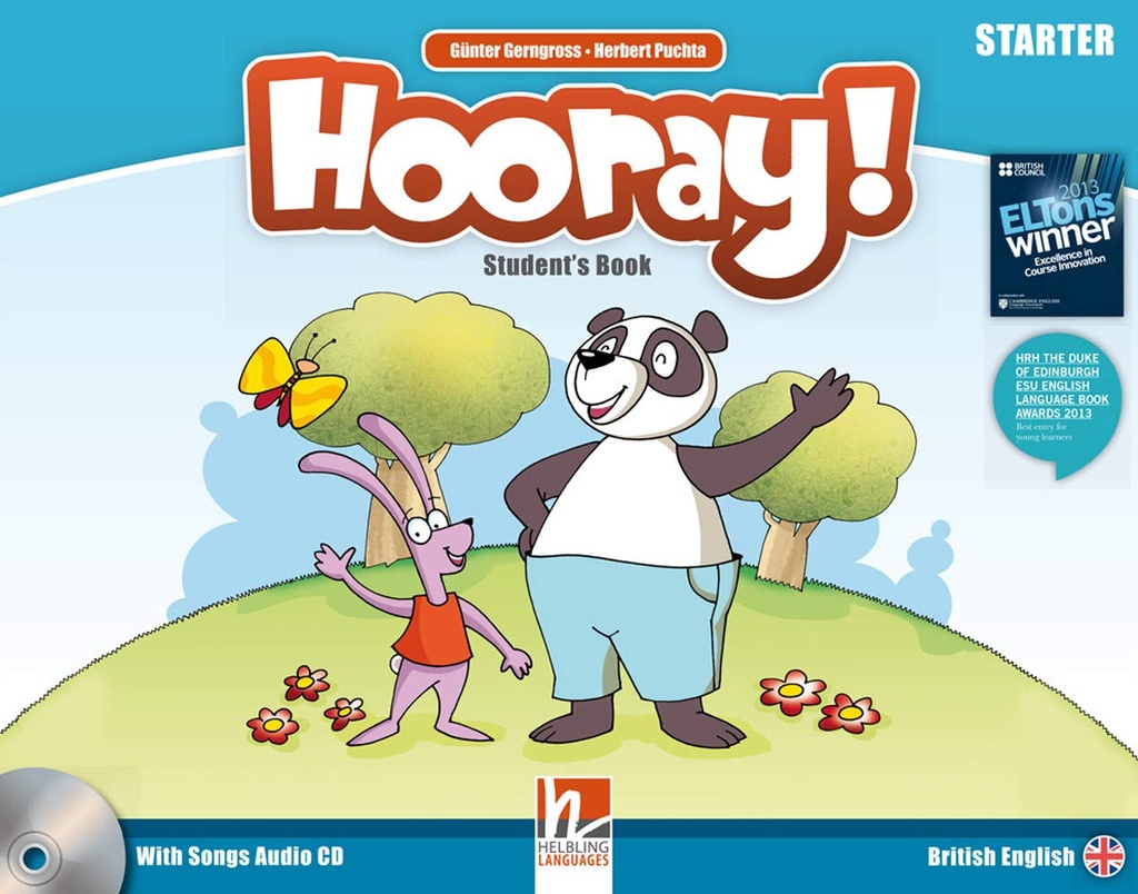 HOORAY! LET'S PLAY! STARTER SBK+SONGS AUDIO CD (US ED)