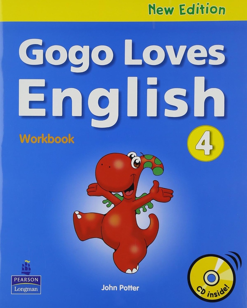 GOGO LOVES ENGLISH 4 (WB+CD)
