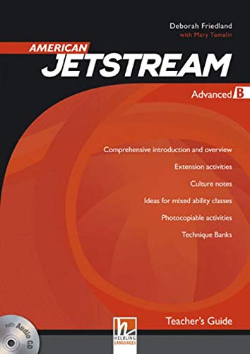 AMERICAN JETSTREAM ADVANCED COMBO B TEACHER'S BOOK A, E-ZONE & CLASS AUDIO CDS (2)