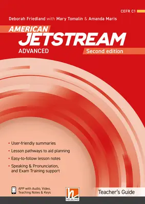 AMERICAN JETSTREAM ADVANCED TEACHER'S GUIDE+APP & E-ZONE (2ND ED)
