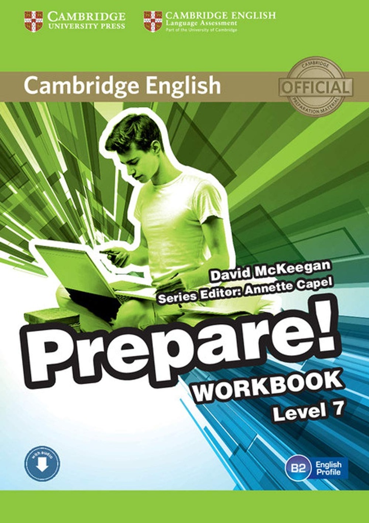 CAMBRIDGE ENGLISH PREPARE! 7 WBK+AUDIO DOWNLOADABLE