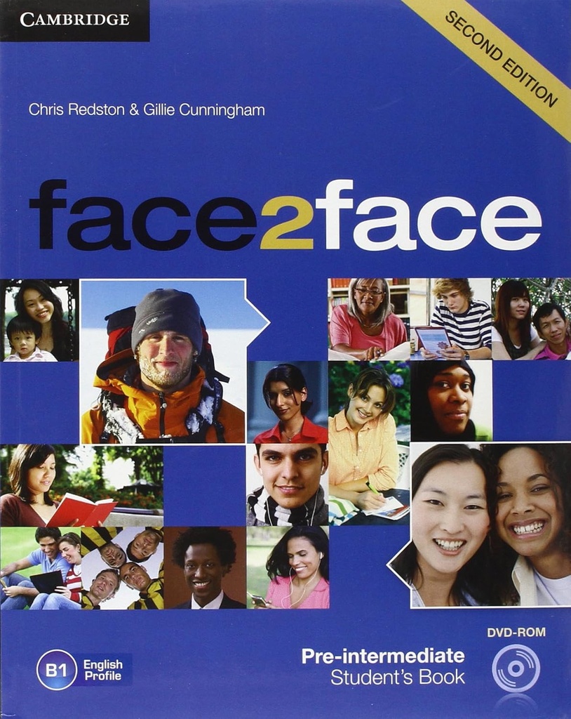 FACE2FACE PRE-INTERMEDIATE SBK+DVD-ROM (2ND ED)
