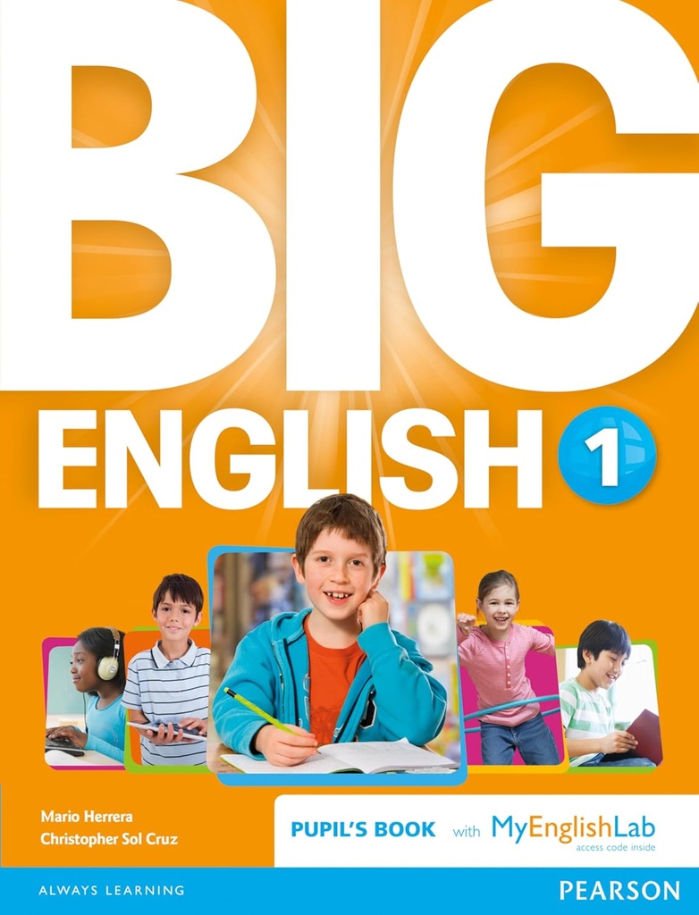 BIG ENGLISH 1 PUPIL'S BOOK+MYLAB PACK (BR.ED)
