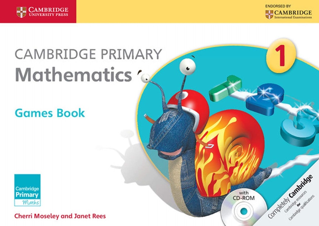 CAMBRIDGE PRIMARY MATHEMATICS 1 GAMES BOOK+CD-ROM
