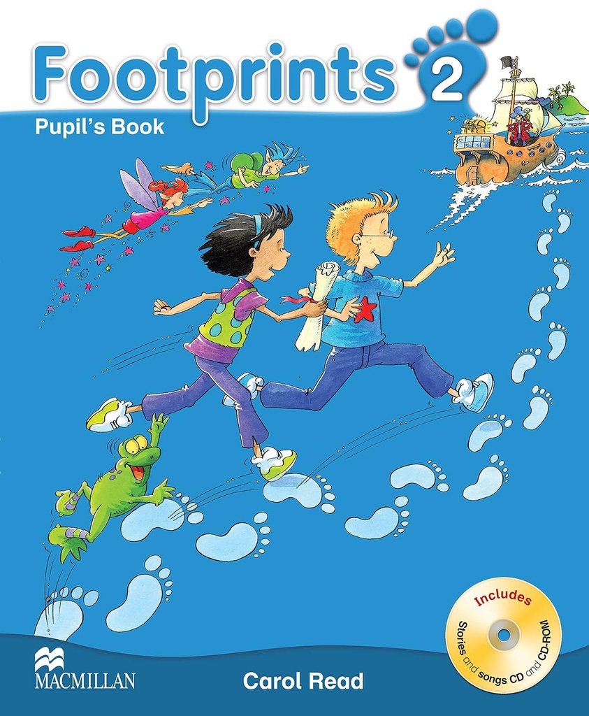 FOOTPRINTS 2 PUPIL'S BOOK+CD-ROM, SONGS, STORIES CD & PORTFOLIO BOOKLET
