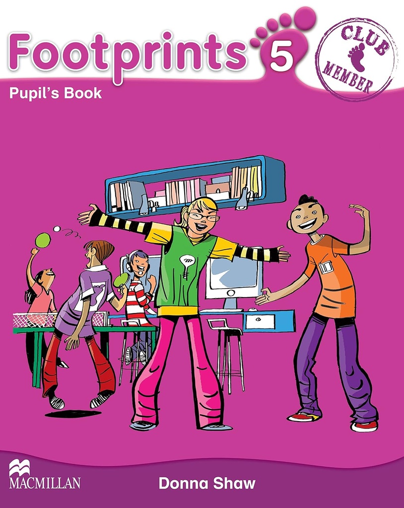 FOOTPRINTS 5 PUPIL'S BOOK, CD-ROM, SONGS, STORIES CD & PORTFOLIO BOOKLET