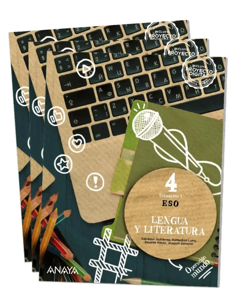 LENGUA Y LITERATURA 4° ESO (OPERACION MUNDO)