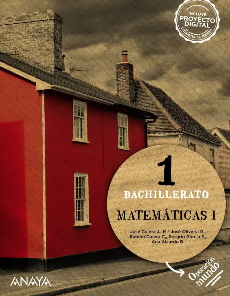 MATEMATICAS 1 BAC (OPERACION MUNDO)