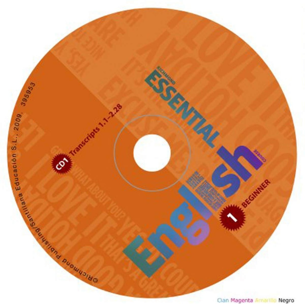 ESSENTIAL ENGLISH 1 TBK+CD & CD-ROM