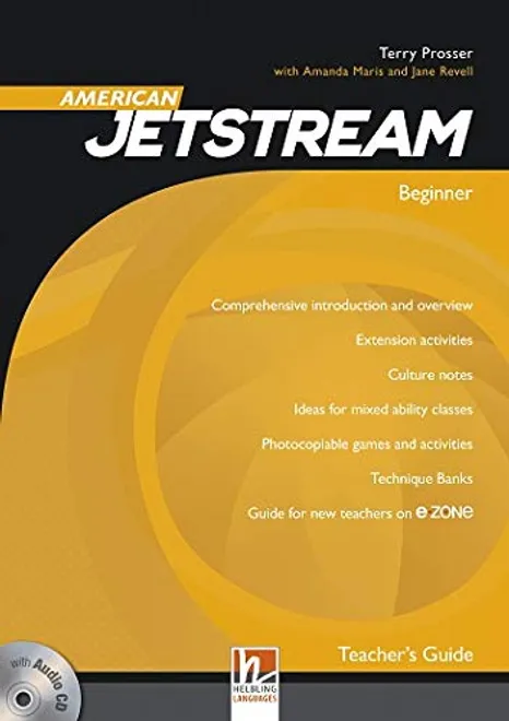 AMERICAN JETSTREAM BEGINNER TEACHER'S GUIDE+CDS (3) & E-ZONE