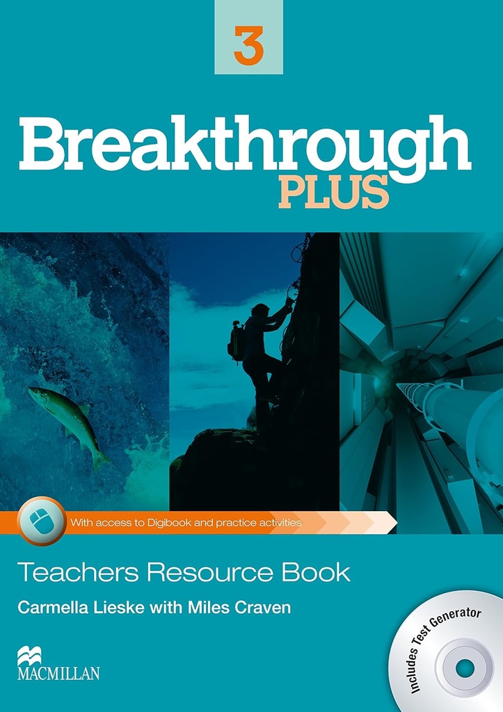 BREAKTHROUGH PLUS 3 TBK+TEST CD ROOM
