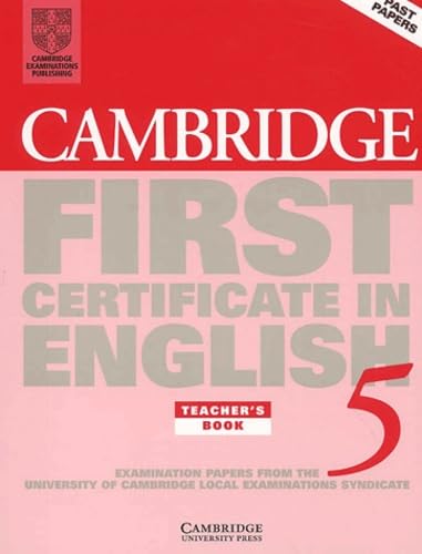 CAMBRIDGE FIRST CERTIFICATE IN ENGLISH 5 TBK