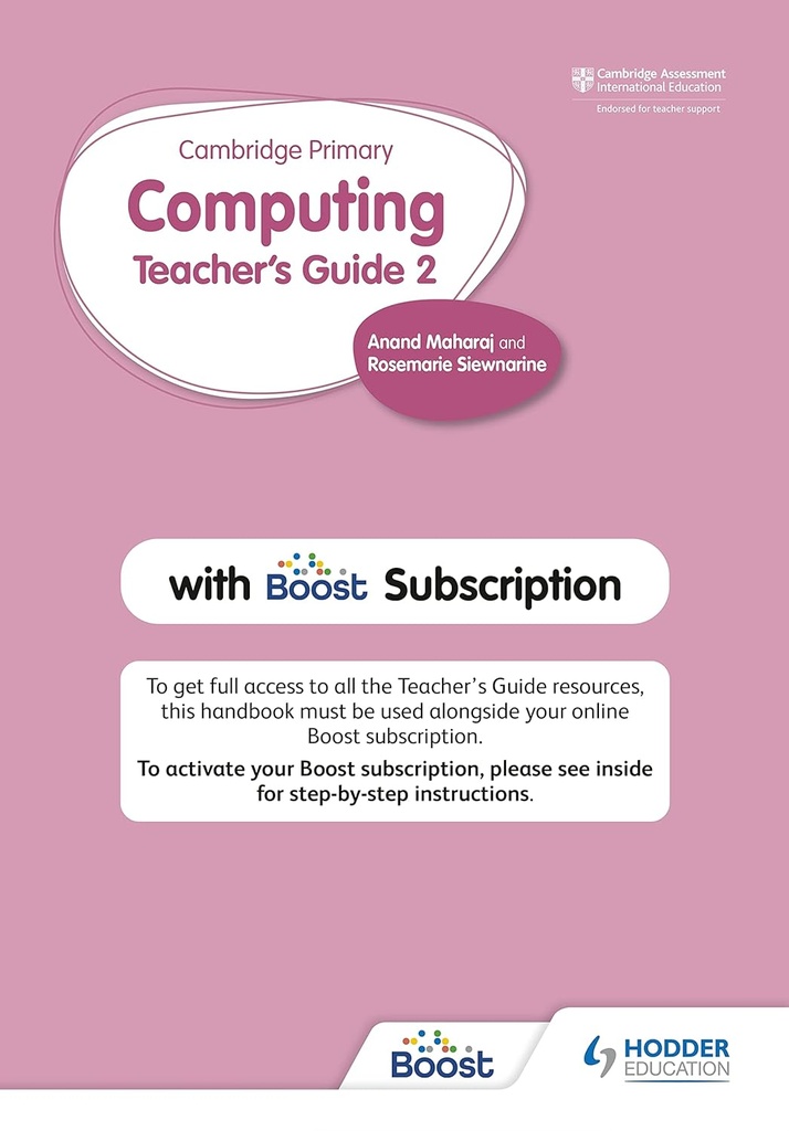 CAMBRIDGE PRIMARY COMPUTING 2 TEACHER'S GUIDE+BOOST SUBSCRIPTION