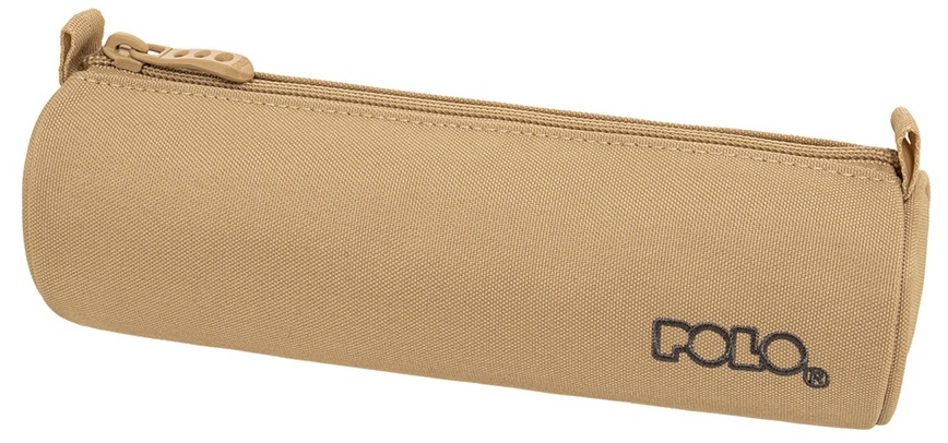 Trousse Polo Ronde 1 Compartiment Beige