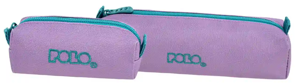 Trousse Polo Wallet 1 Compartiment Dos 2 Ronde Violet