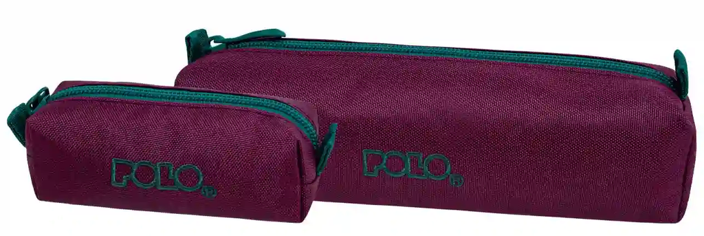 Trousse Polo Wallet 1 Compartiment Dos 2 Ronde Bordeaux