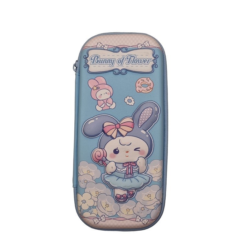Trousse Blister 3D Bunny of Flower Bleu Ciel