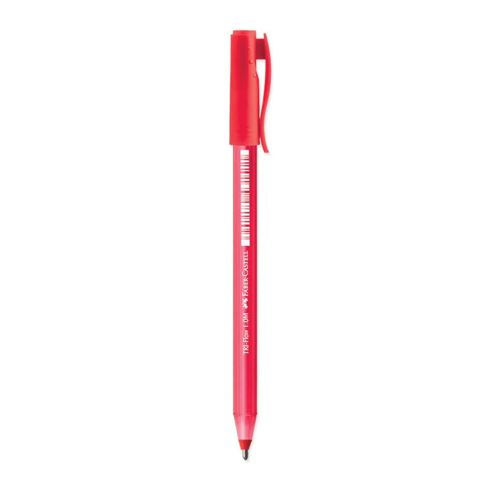 Stylo à Bille Tri Flow 1mm Rouge Faber Castel