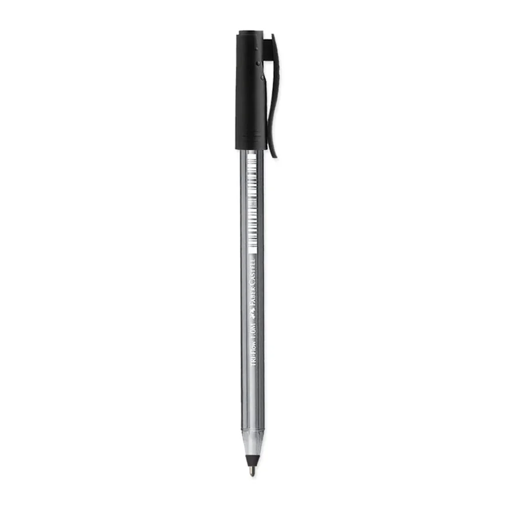 Stylo à Bille Tri Flow 1mm Noir Faber Castel