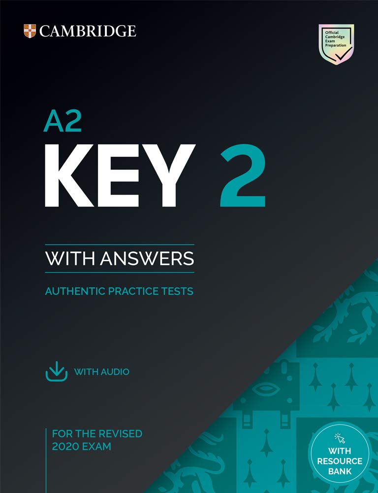 CAMBRIDGE ENGLISH KEY A2 (KET) 2 SBK+ANSWERS & AUDIO+RESOURCE BANK