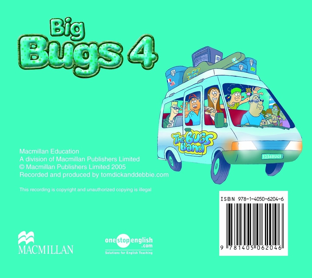 BIG BUGS 4 AUDIO CDS