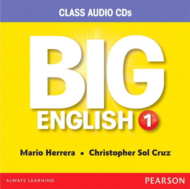 BIG ENGLISH 1 AUDIO CD (US ED)