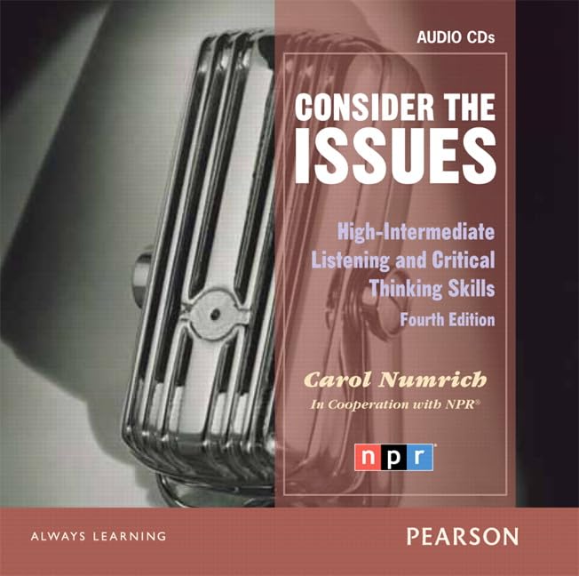 CONSIDER THE ISSUES CLASS AUDIO CDS