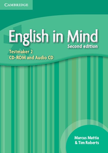 ENGLISH IN MIND 2 TESTMAKER AUDIO CD-ROM (2ND ED)