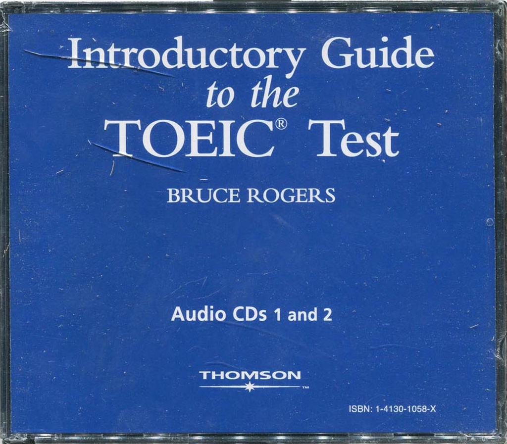INTRODUCTORY GUIDE TO THE TOEIC TEST AUDIO CD