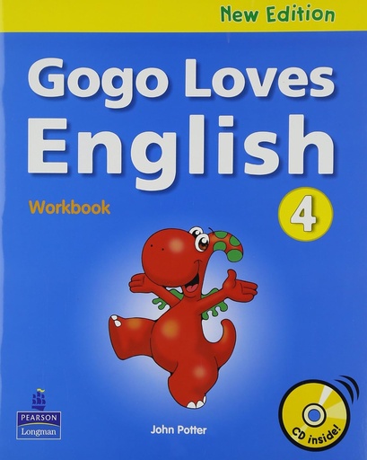 [9620051041] GOGO LOVES ENGLISH 4 (WB+CD)