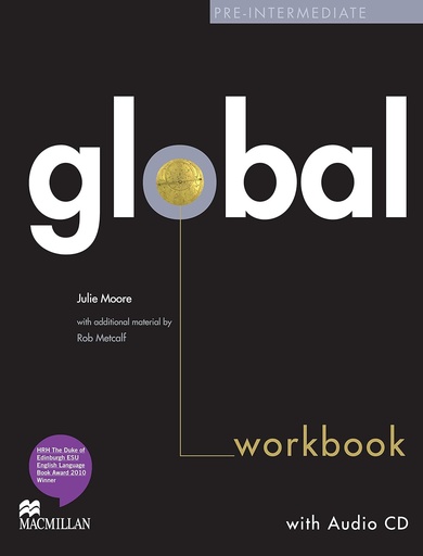 [9780230430259] GLOBAL PRE-INTERMEDIATE WBK+CD (NO KEY)
