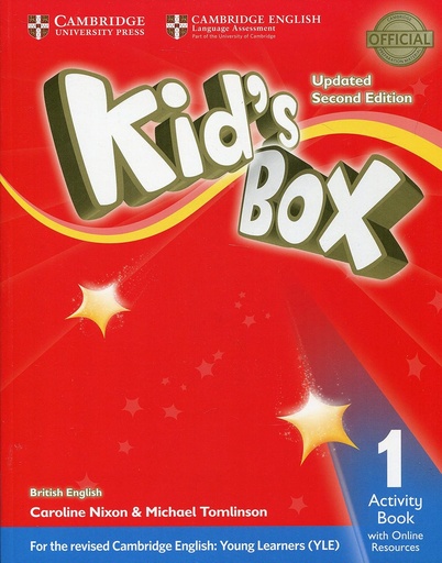 [9781316628744] KID'S BOX 1 ACTIVITY BOOK+ONLINE RESOURCES (UPDATED 2ND ED)