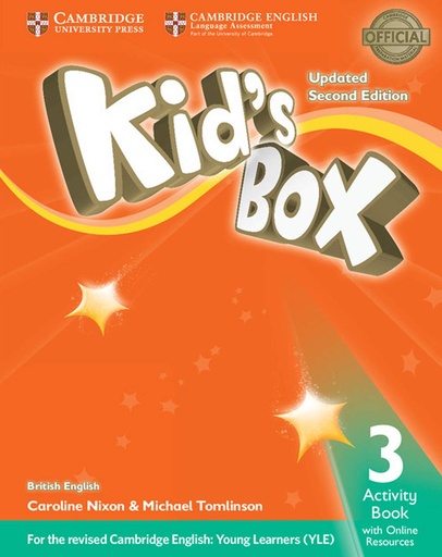 [9781316628768] KID'S BOX 3 ACTIVITY BOOK+ONLINE RESOURCES (UPDATED 2ND ED)