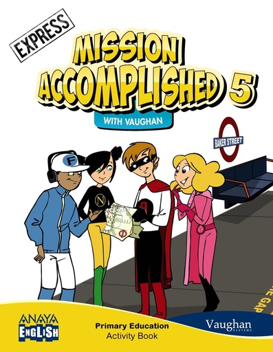 [9788467850239] MISSION ACCOMPLISHED 5 EXPRESS ACTIVITY BOOK