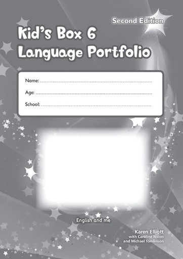 [9781107632295] KID'S BOX 6 LANGUAGE PORTFOLIO (2ND ED & 2ND UPDATED ED)