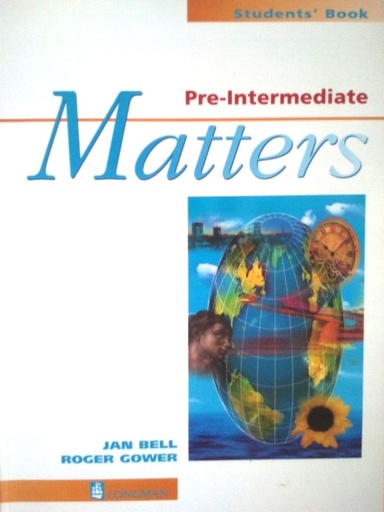 [0582253357] MATTERS PRE-INTERMEDIATE STUDENTS' BOOK