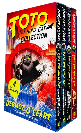 [9781444968958] Toto the Ninja Cat Series Box Set (4 Books)