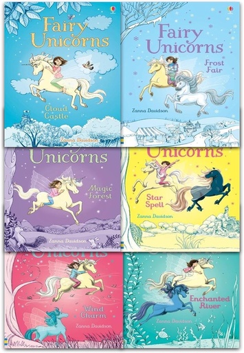 [9781474950596] Usborne Fairy Unicorns Series Box Set (6 Books)