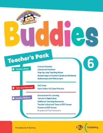 [9788853650030] Buddies 6 Teacher's Pack (A2+)