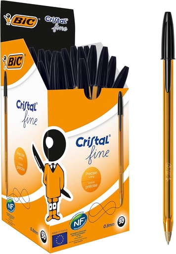 [0070330101623] Stylo à bille Bic Pointe Fine Noir