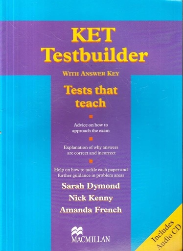 [9781405069762] KET TESTBUILDER SBK+KEY & CD